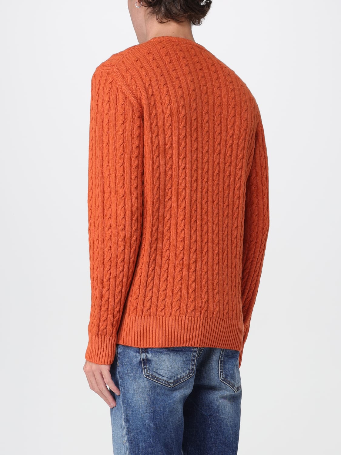 BROOKSFIELD SWEATER: Sweater men Brooksfield, Orange - Img 2