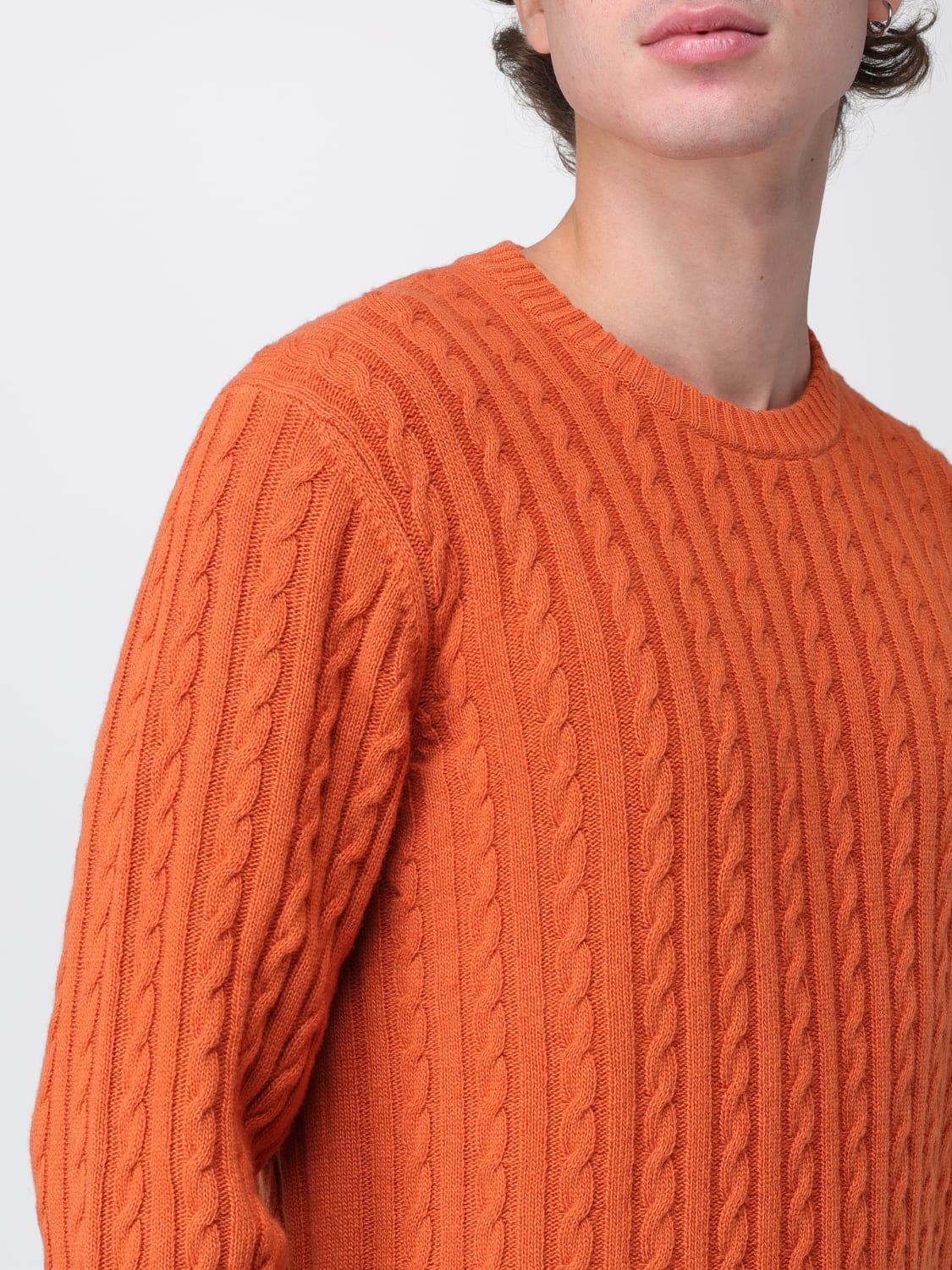 BROOKSFIELD SWEATER: Sweater men Brooksfield, Orange - Img 3