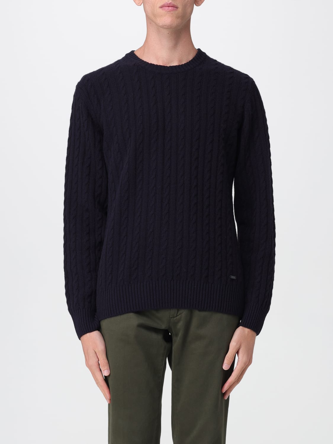 BROOKSFIELD SWEATER: Sweater men Brooksfield, Blue - Img 1
