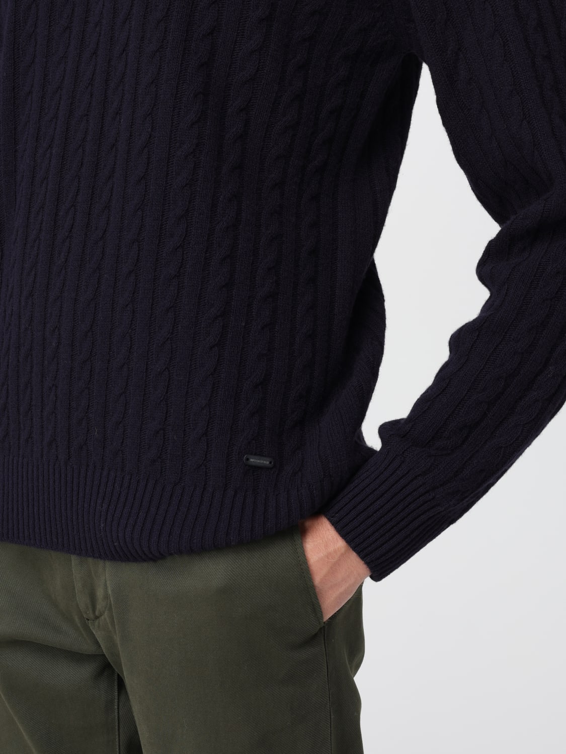 BROOKSFIELD SWEATER: Sweater men Brooksfield, Blue - Img 3