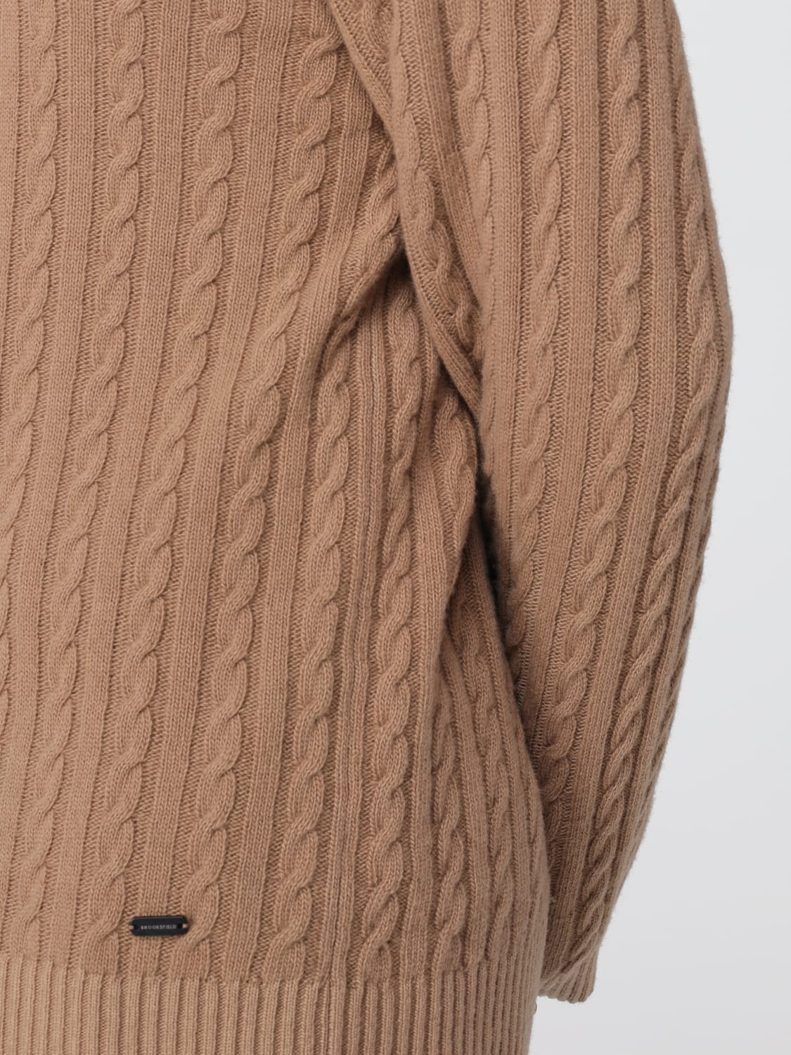 BROOKSFIELD セーター: セーター メンズ Brooksfield, ブラウン - Img 3