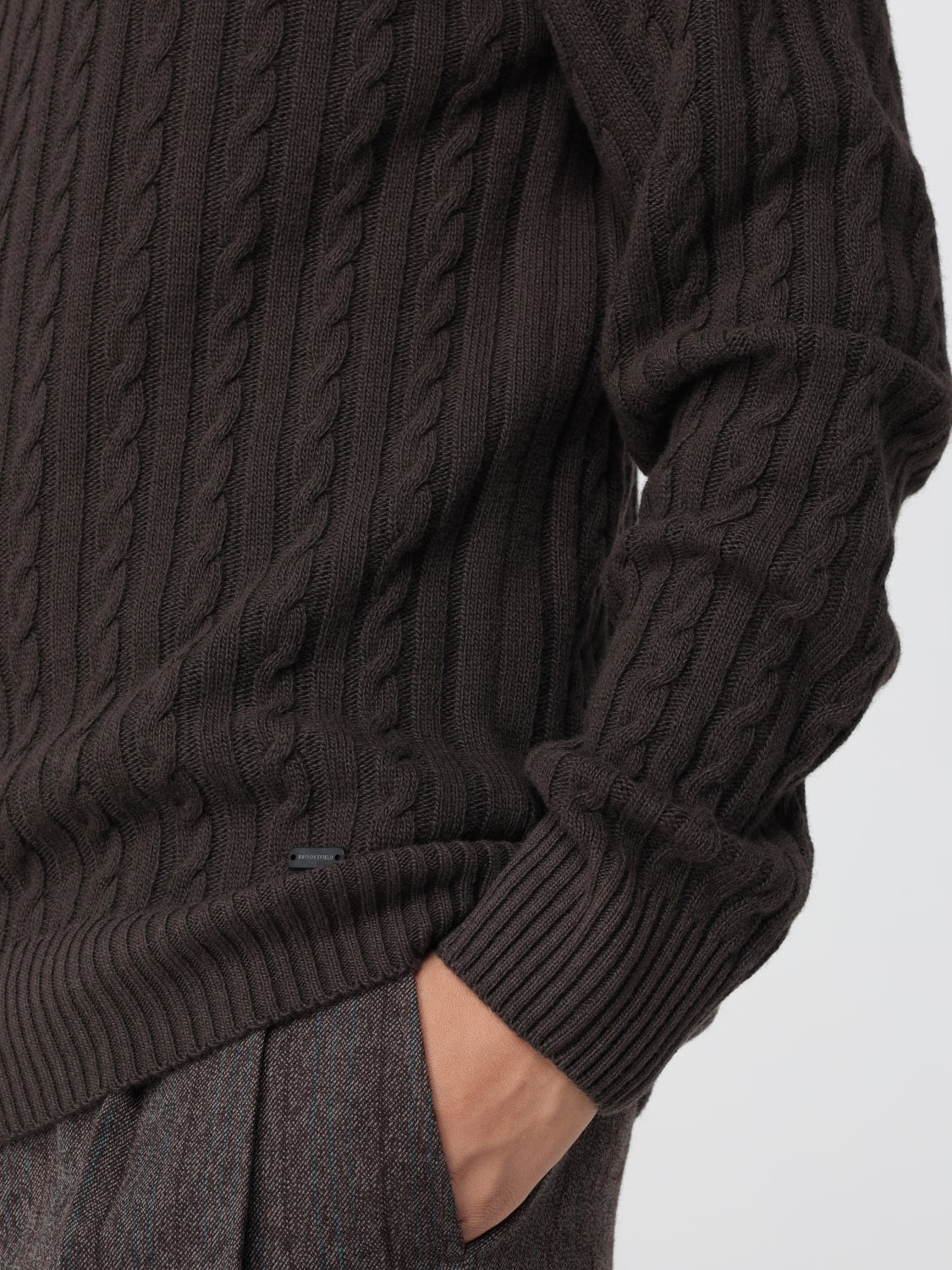 BROOKSFIELD SWEATER: Sweater men Brooksfield, Ebony - Img 3