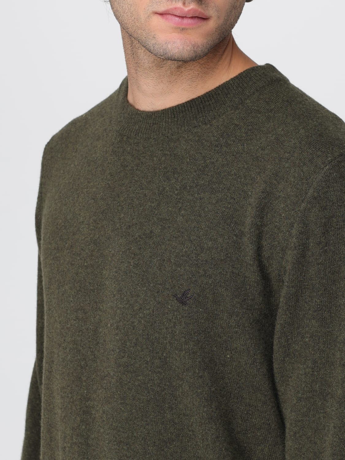 BROOKSFIELD SWEATER: Sweater men Brooksfield, Olive - Img 3