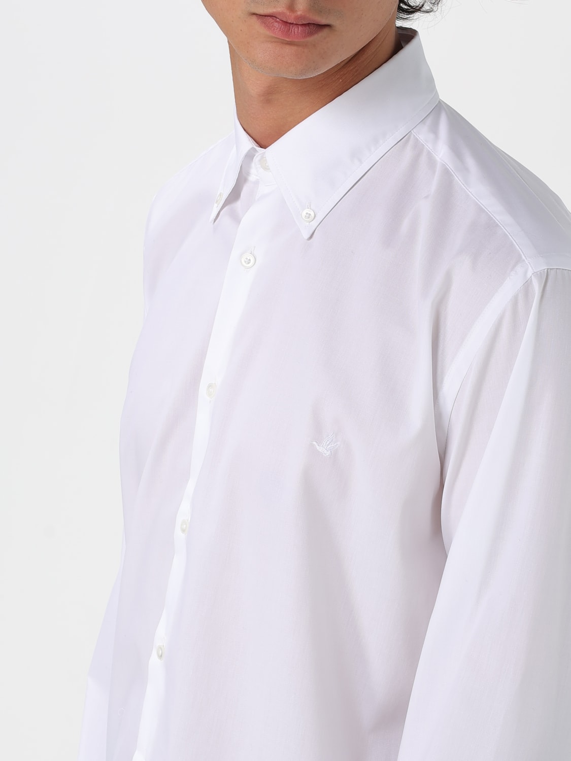 BROOKSFIELD CAMICIA: Camicia Brooksfield in popeline stretch , Bianco - Img 3