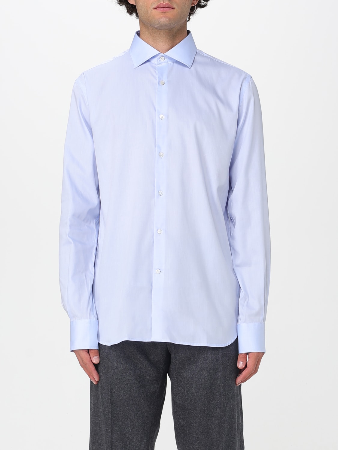 BROOKSFIELD SHIRT: Shirt men Brooksfield, Violet - Img 1