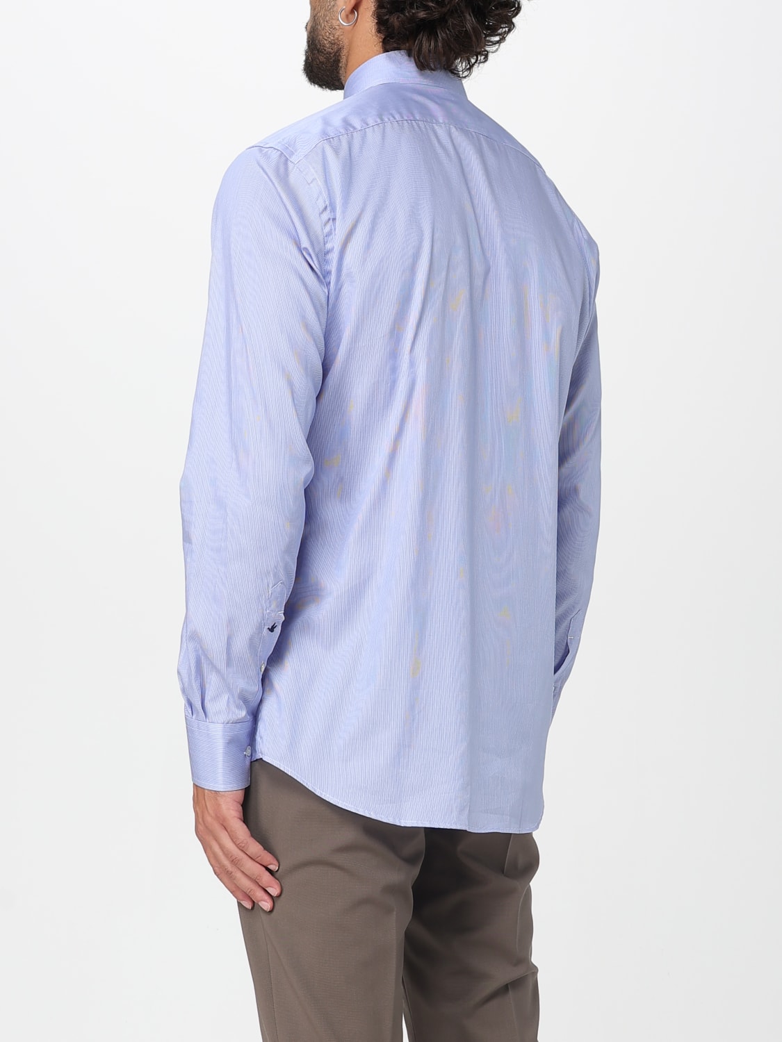 BROOKSFIELD シャツ: シャツ メンズ Brooksfield, ブルー - Img 2