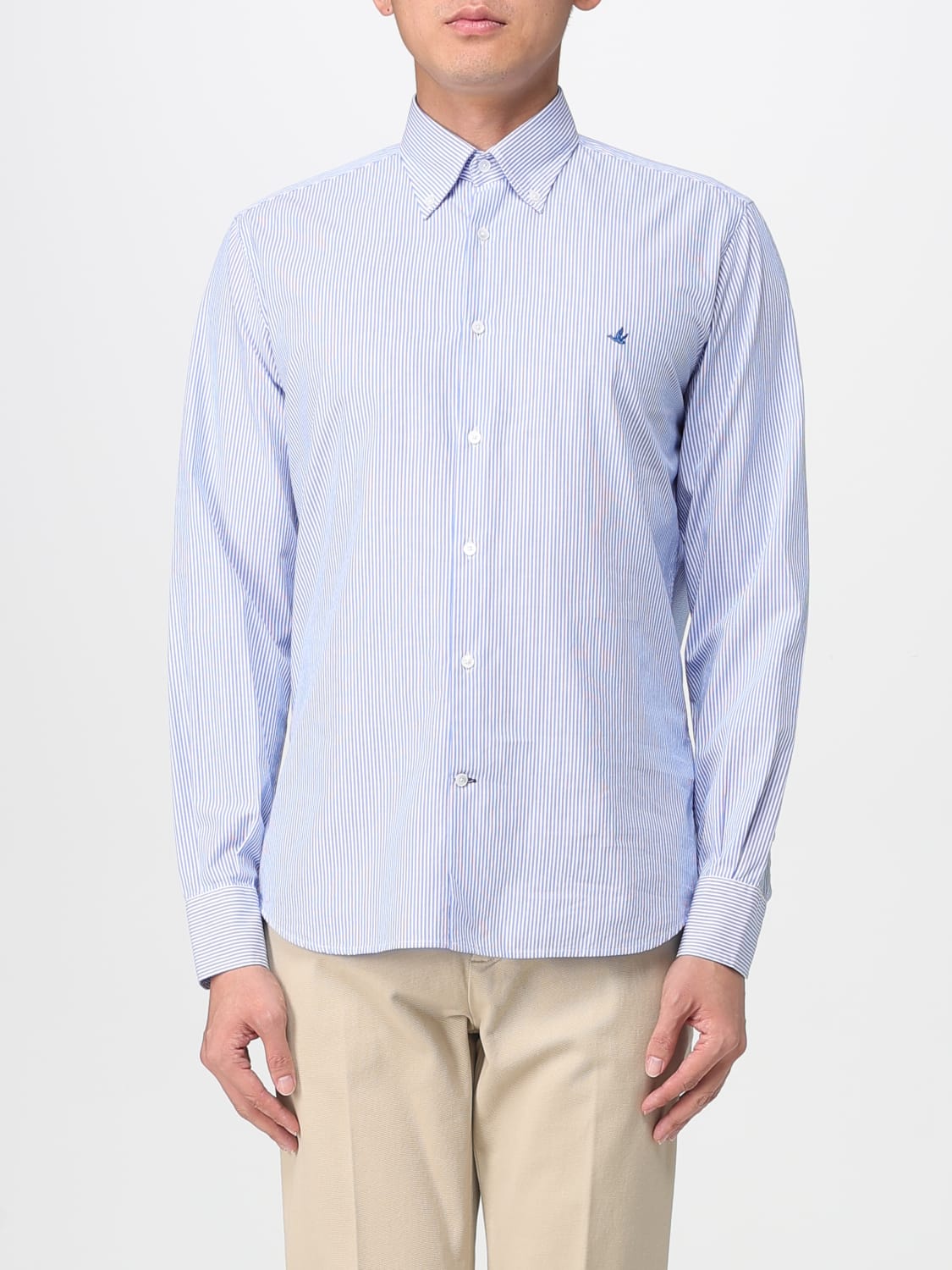 BROOKSFIELD SHIRT: Shirt men Brooksfield, Gnawed Blue - Img 1