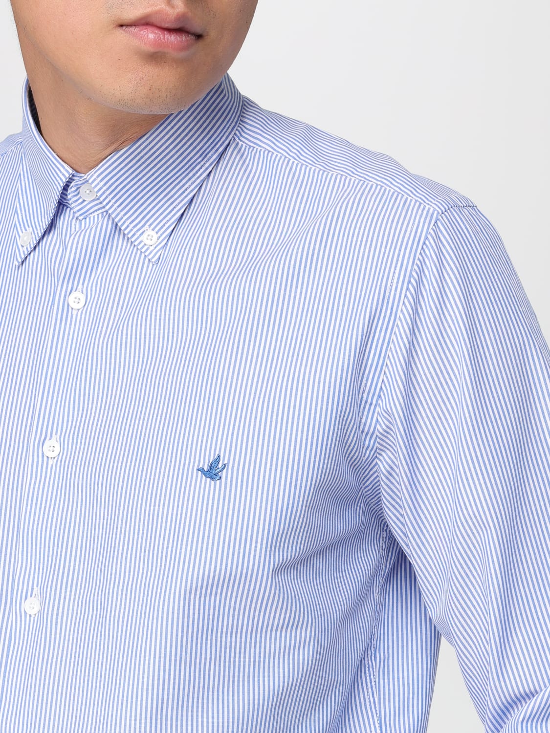 BROOKSFIELD SHIRT: Shirt men Brooksfield, Gnawed Blue - Img 3