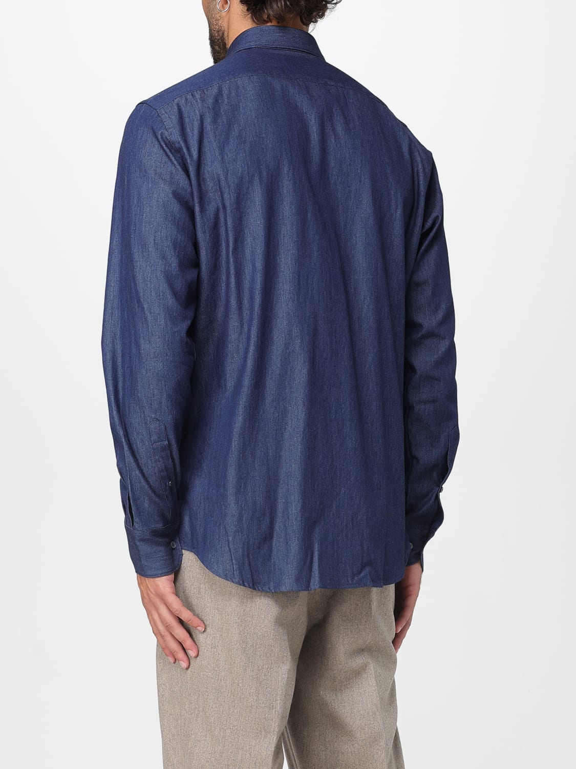 BROOKSFIELD SHIRT: Shirt men Brooksfield, Denim - Img 2
