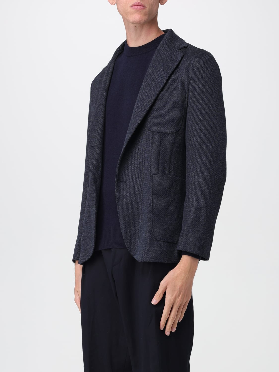 BROOKSFIELD JACKET: Blazer men Brooksfield, Blue - Img 3