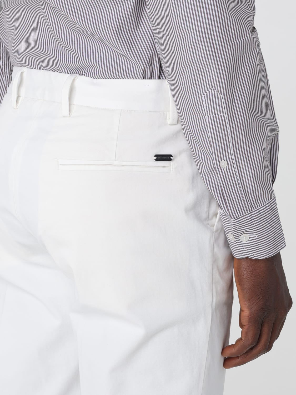 BROOKSFIELD HOSE: Hose herren Brooksfield, Weiß - Img 3