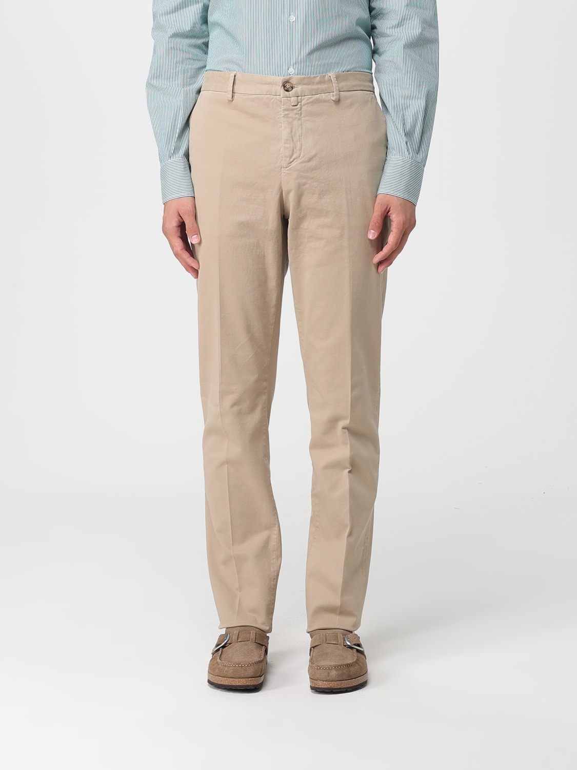 BROOKSFIELD PANTS: Pants men Brooksfield, Beige - Img 1