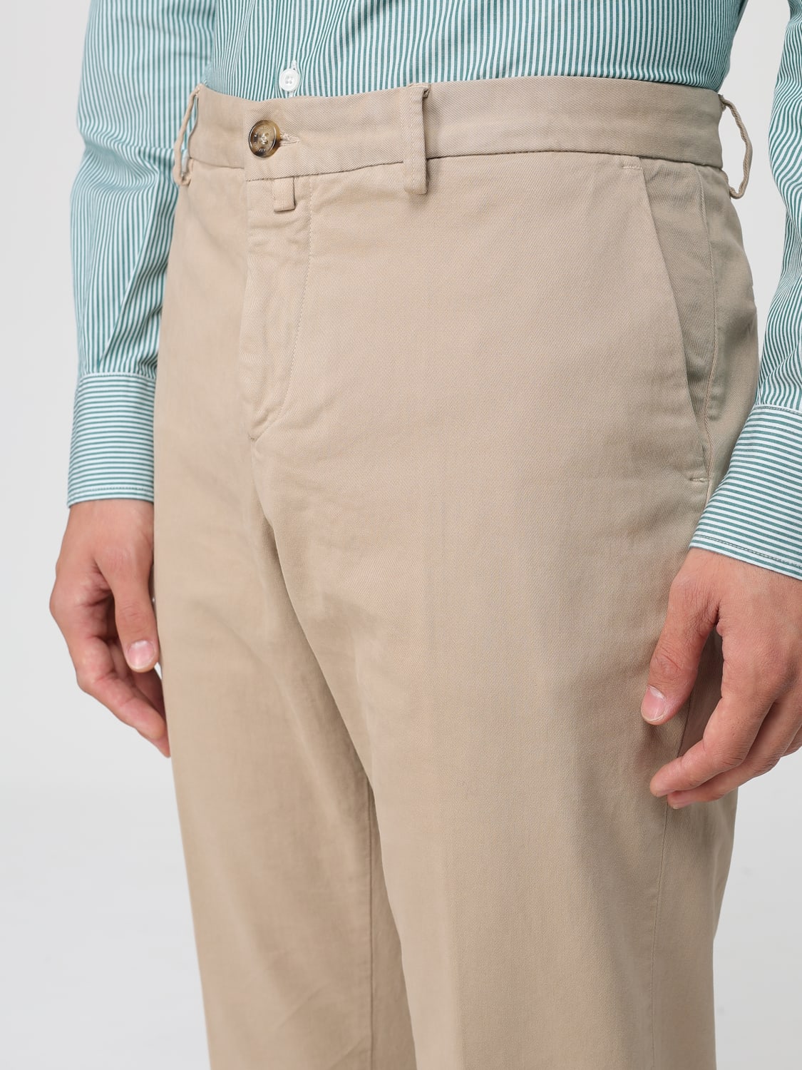 BROOKSFIELD PANTS: Pants men Brooksfield, Beige - Img 3