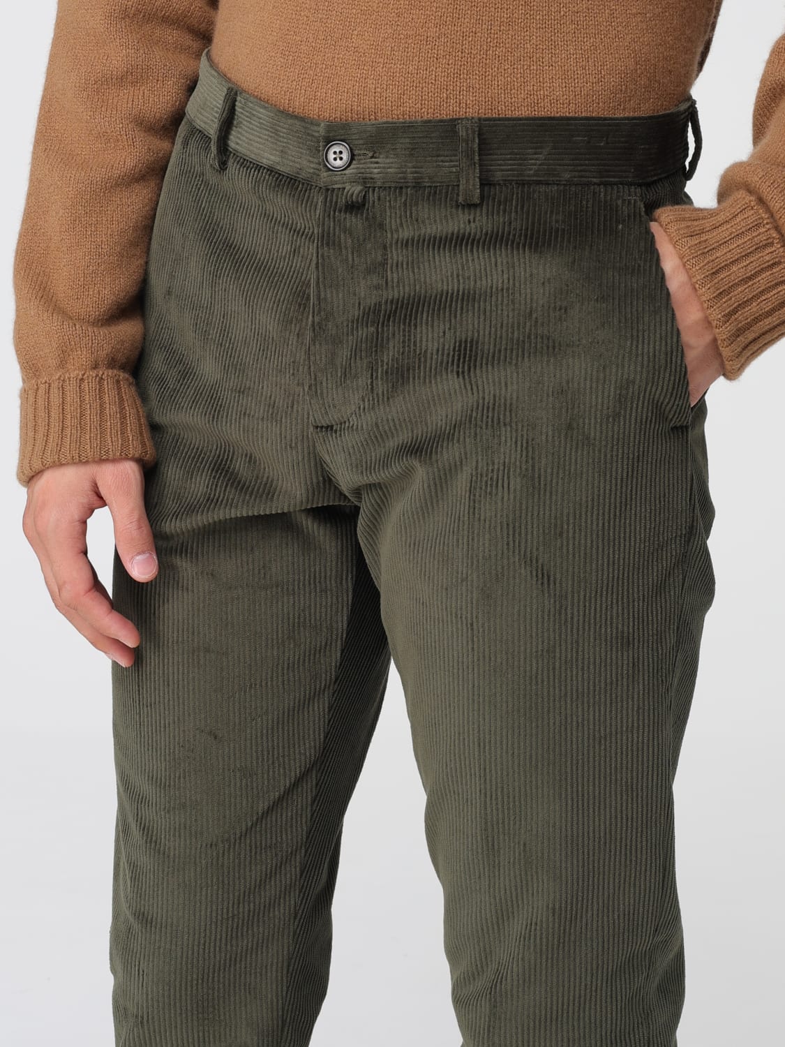 BROOKSFIELD PANTS: Pants men Brooksfield, Green - Img 3