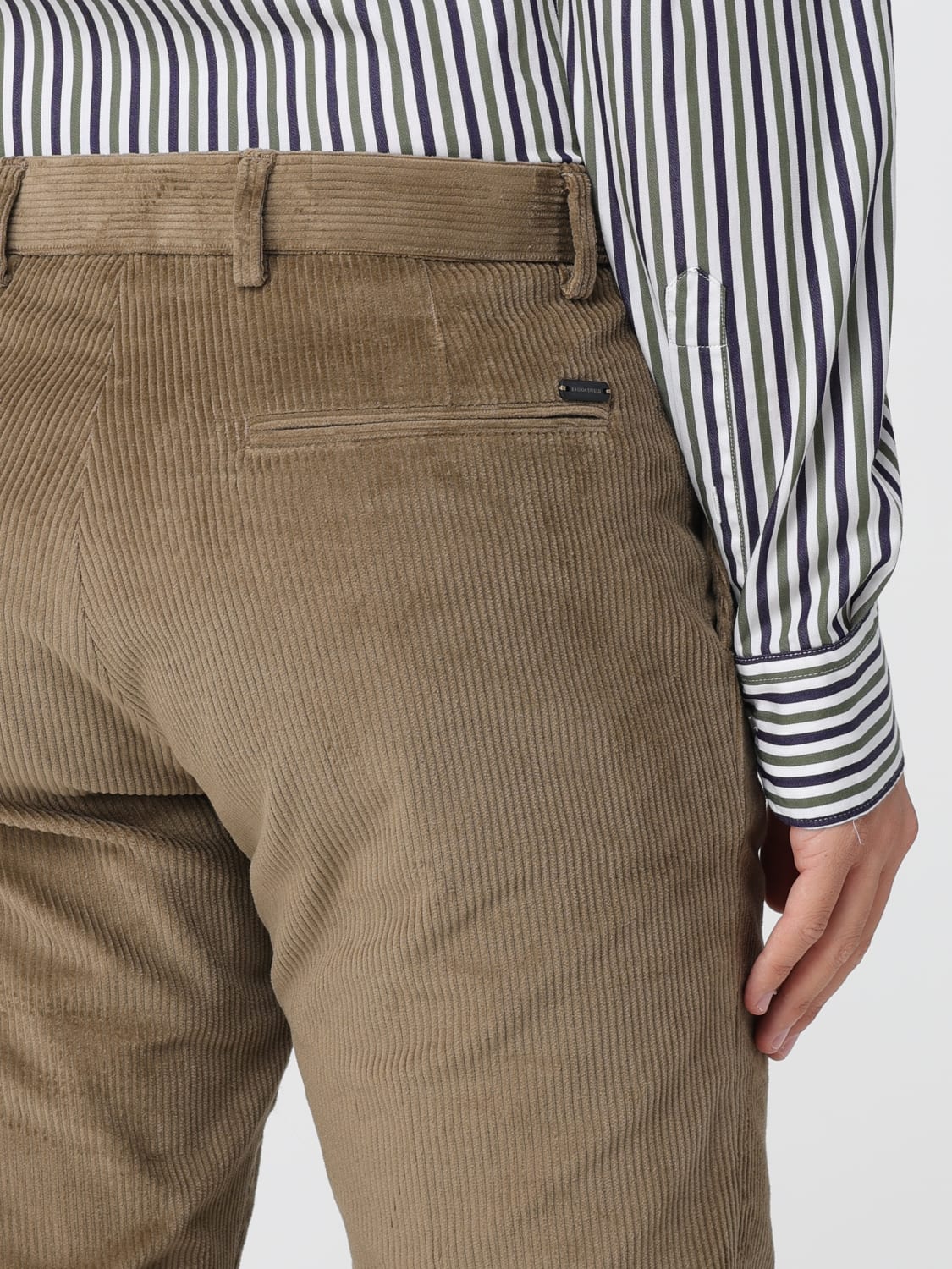 BROOKSFIELD PANTS: Pants men Brooksfield, Beige - Img 3
