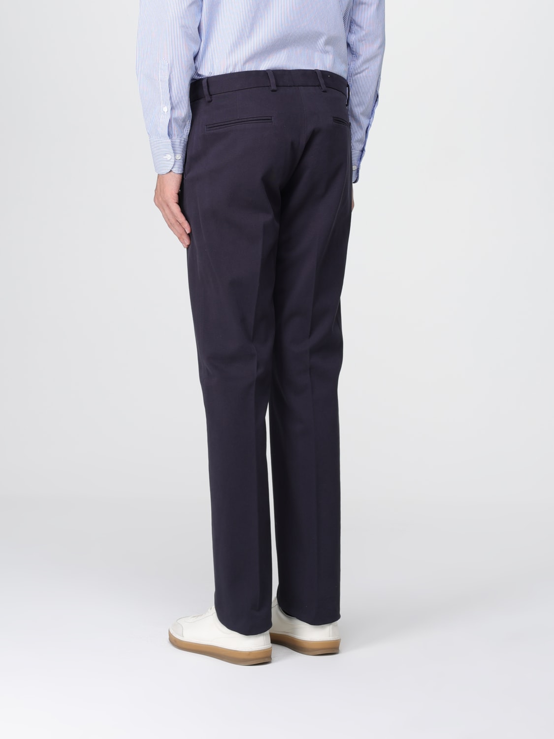 BROOKSFIELD PANTALONI: Pantalone chino Brooksfield in drill , Blue - Img 2
