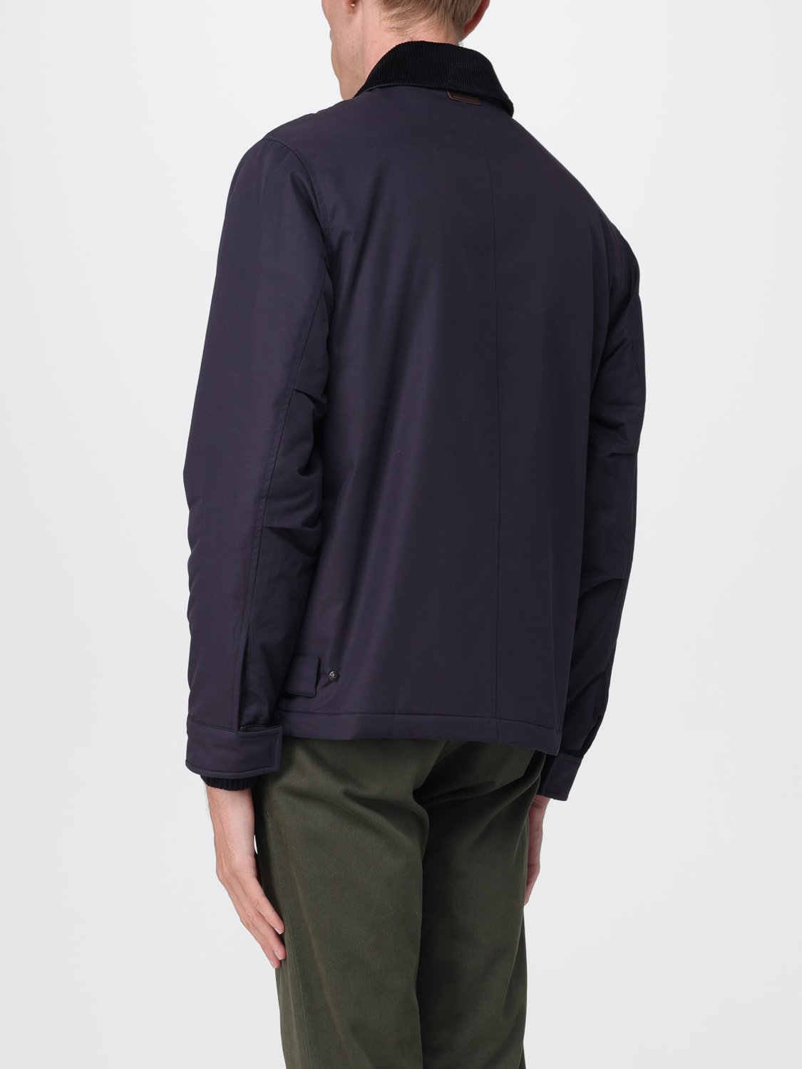 BROOKSFIELD GIACCA: Giacca classica con collo in velluto Brooksfield, Blue Navy - Img 2