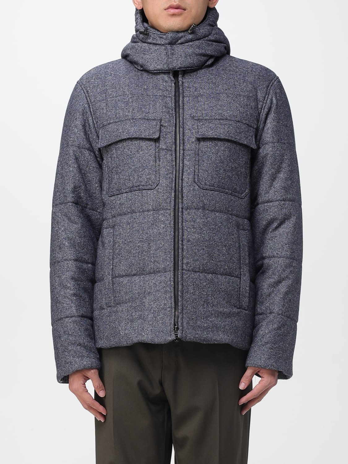 BROOKSFIELD JACKET: Jacket men Brooksfield, Blue - Img 1