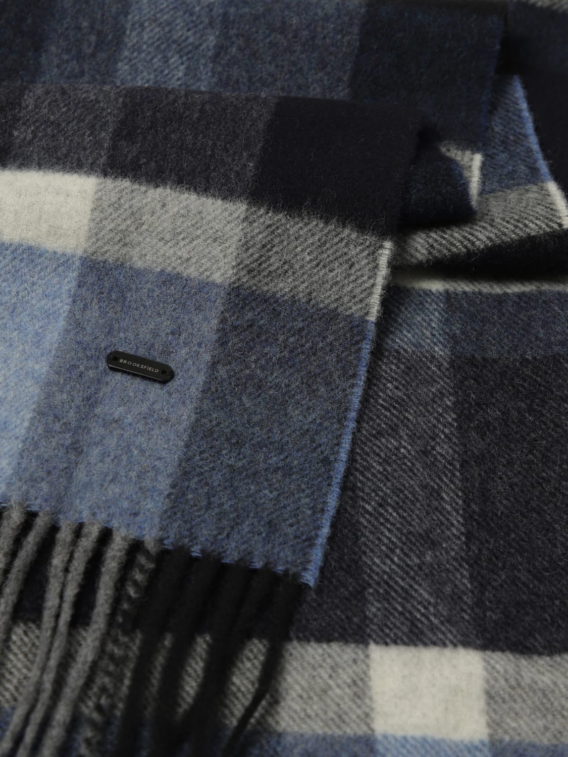 BROOKSFIELD SCARF: Scarf men Brooksfield, Blue - Img 3