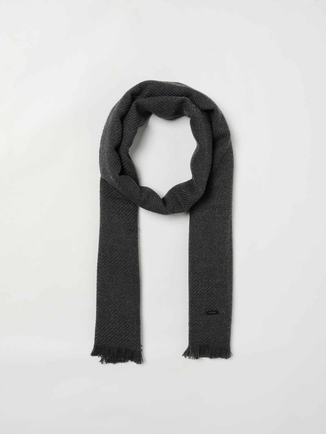 BROOKSFIELD ÉCHARPE: écharpe homme Brooksfield, Anthracite - Img 2