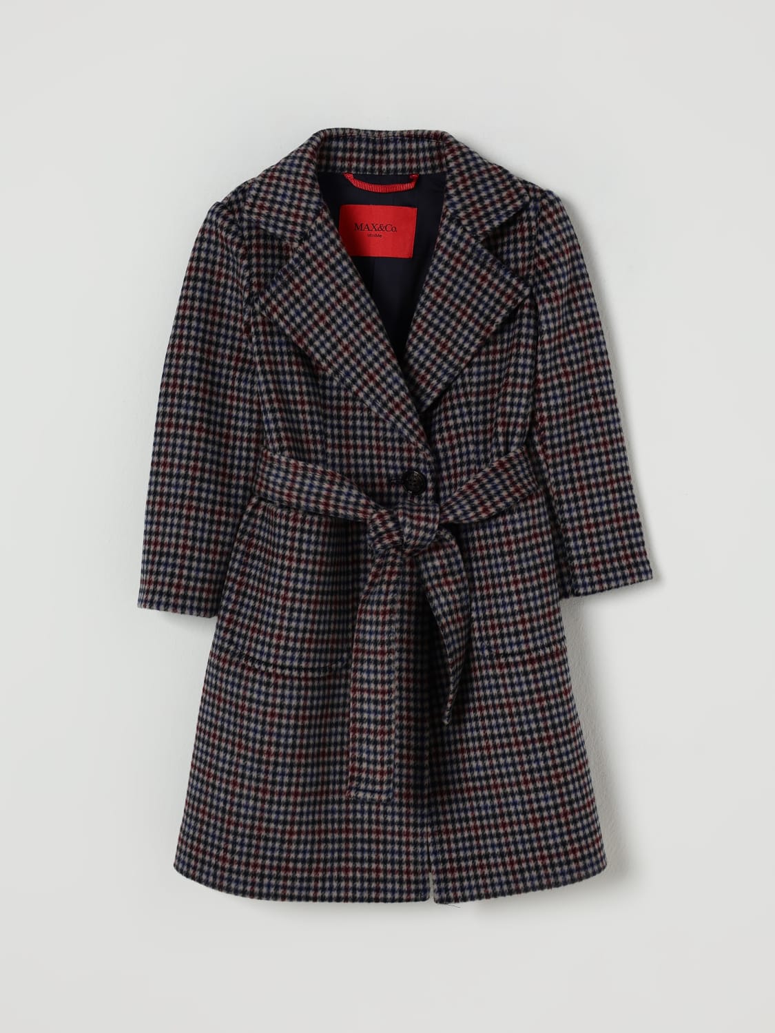 MAX&CO. KID MANTEL: Mantel kinder Max&co. Kid, Burgunderrot - Img 1