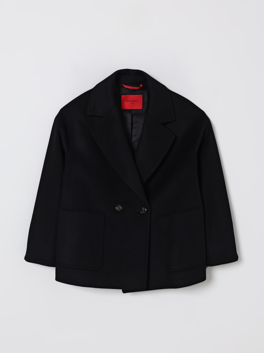 MAX&CO. KID COAT: Coat kids Max&co. Kid, Black - Img 1