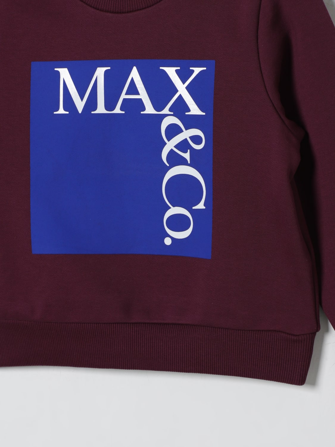 MAX&CO. KID SWEATER: Sweater kids Max&co. Kid, Burgundy - Img 3
