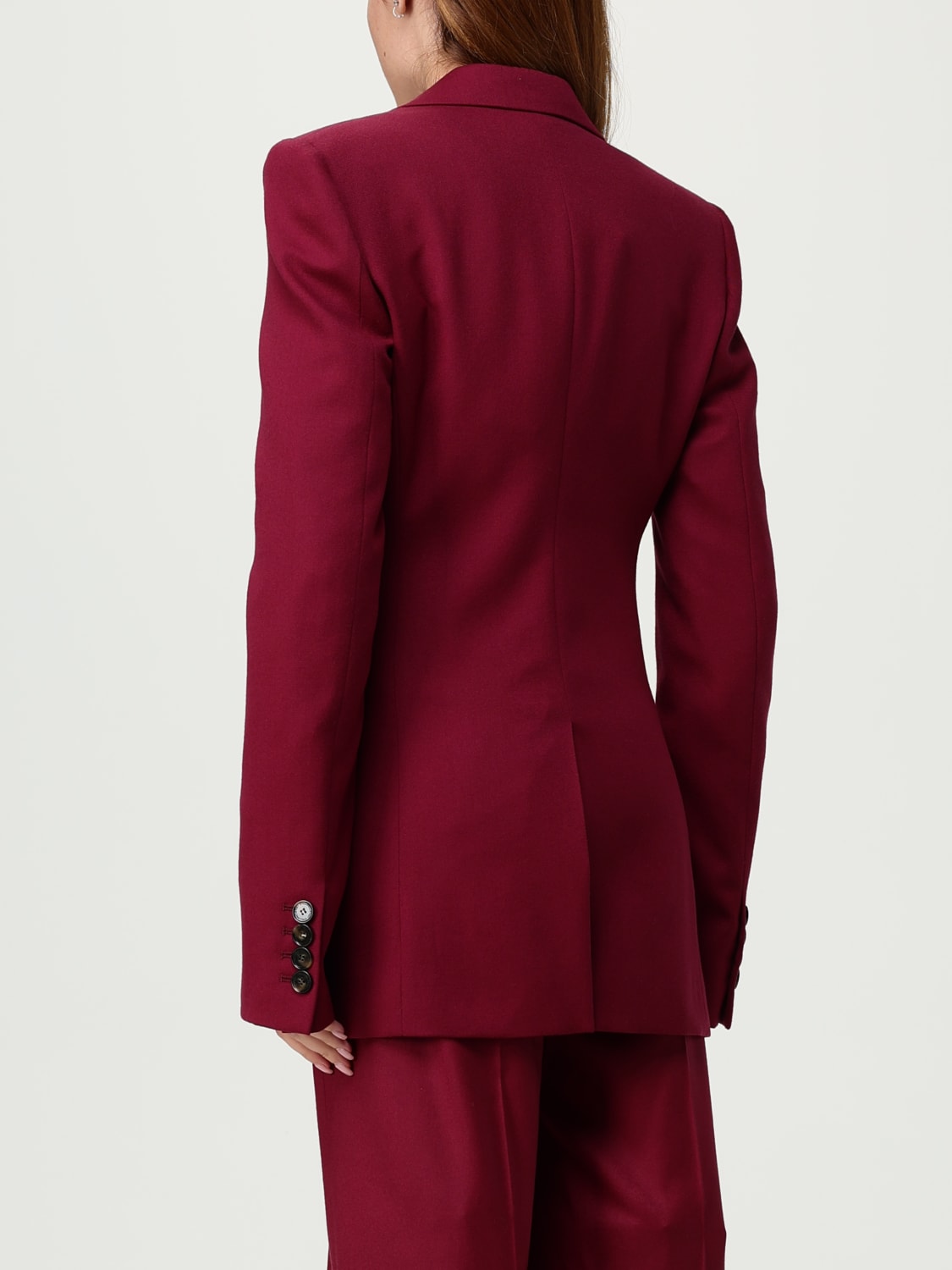 STELLA MCCARTNEY JACKET: Blazer woman Stella McCartney, Burgundy - Img 3