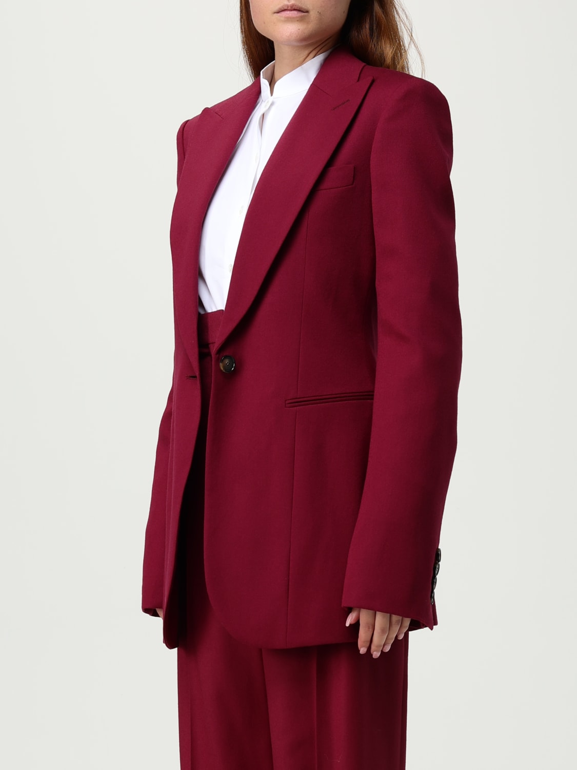 STELLA MCCARTNEY JACKET: Blazer woman Stella McCartney, Burgundy - Img 4