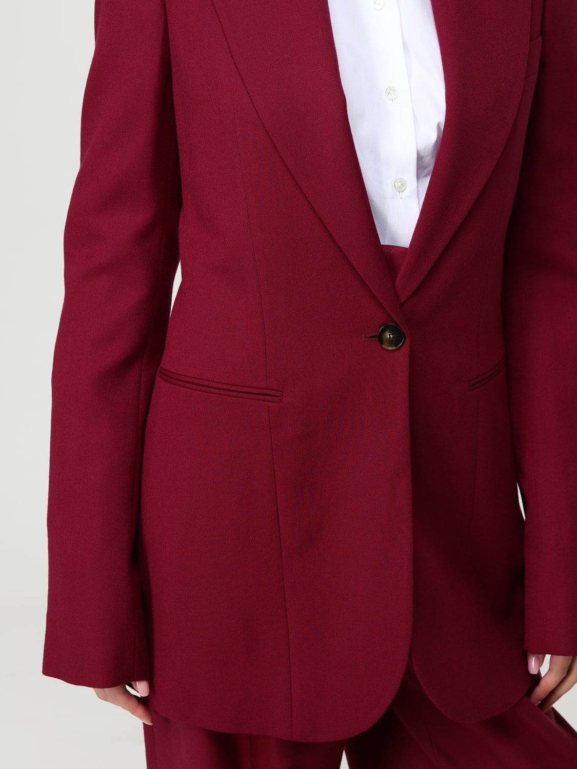STELLA MCCARTNEY JACKET: Blazer woman Stella McCartney, Burgundy - Img 5