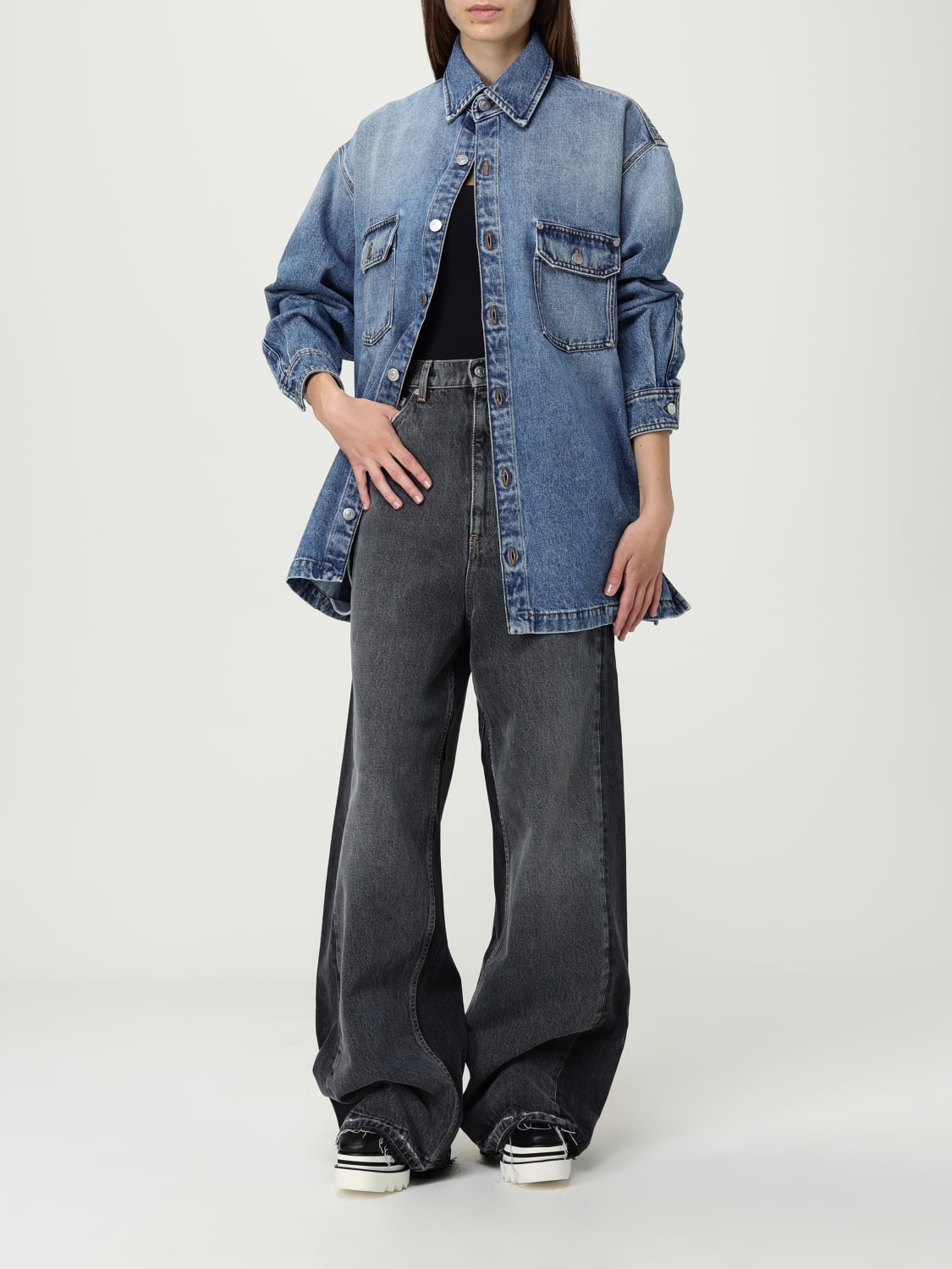 STELLA MCCARTNEY JEANS: Jeans woman Stella McCartney, Black - Img 2