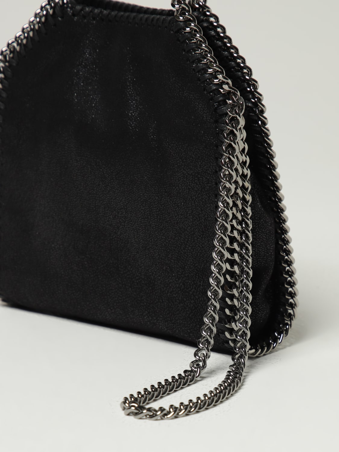 STELLA MCCARTNEY MINI SAC: Sac porté épaule femme Stella McCartney, Noir - Img 4