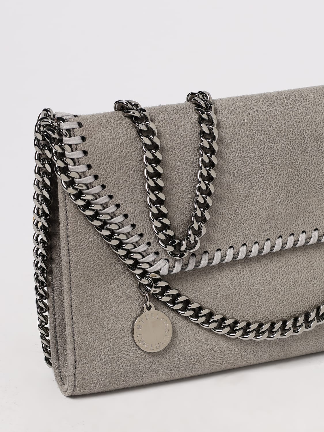 STELLA MCCARTNEY MINI BAG: Shoulder bag woman Stella McCartney, Grey - Img 4