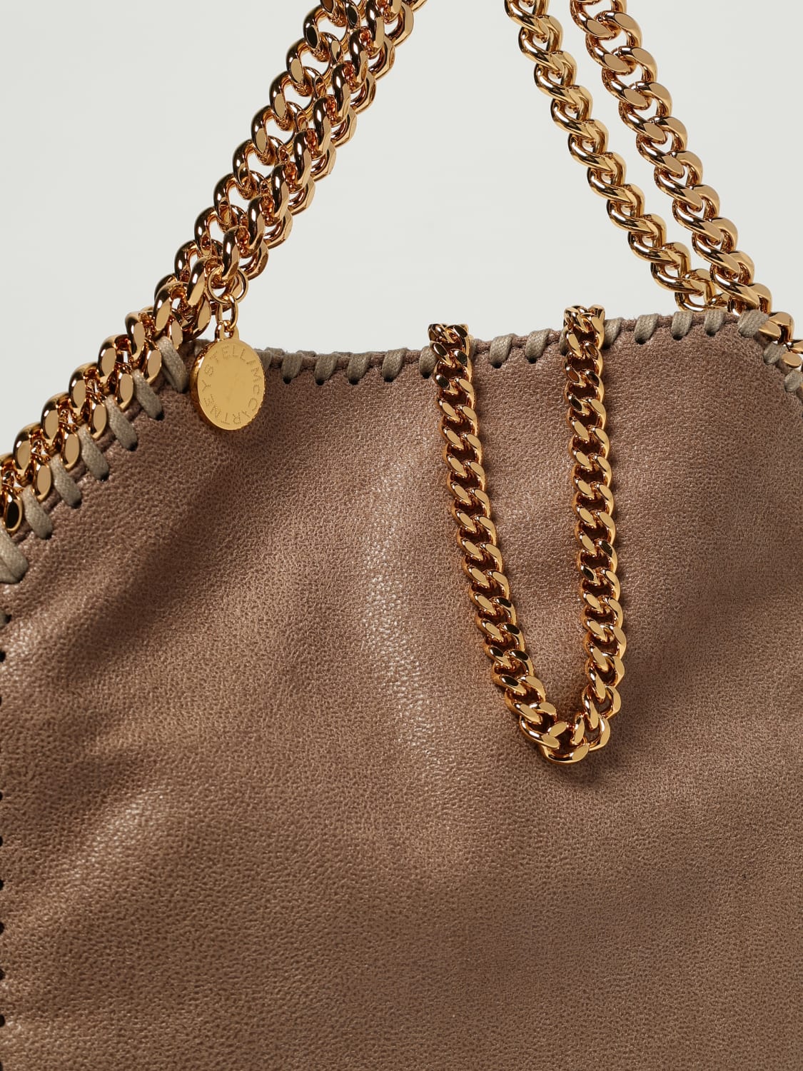 STELLA MCCARTNEY HANDTASCHE: Schultertasche damen Stella McCartney, Beige - Img 4