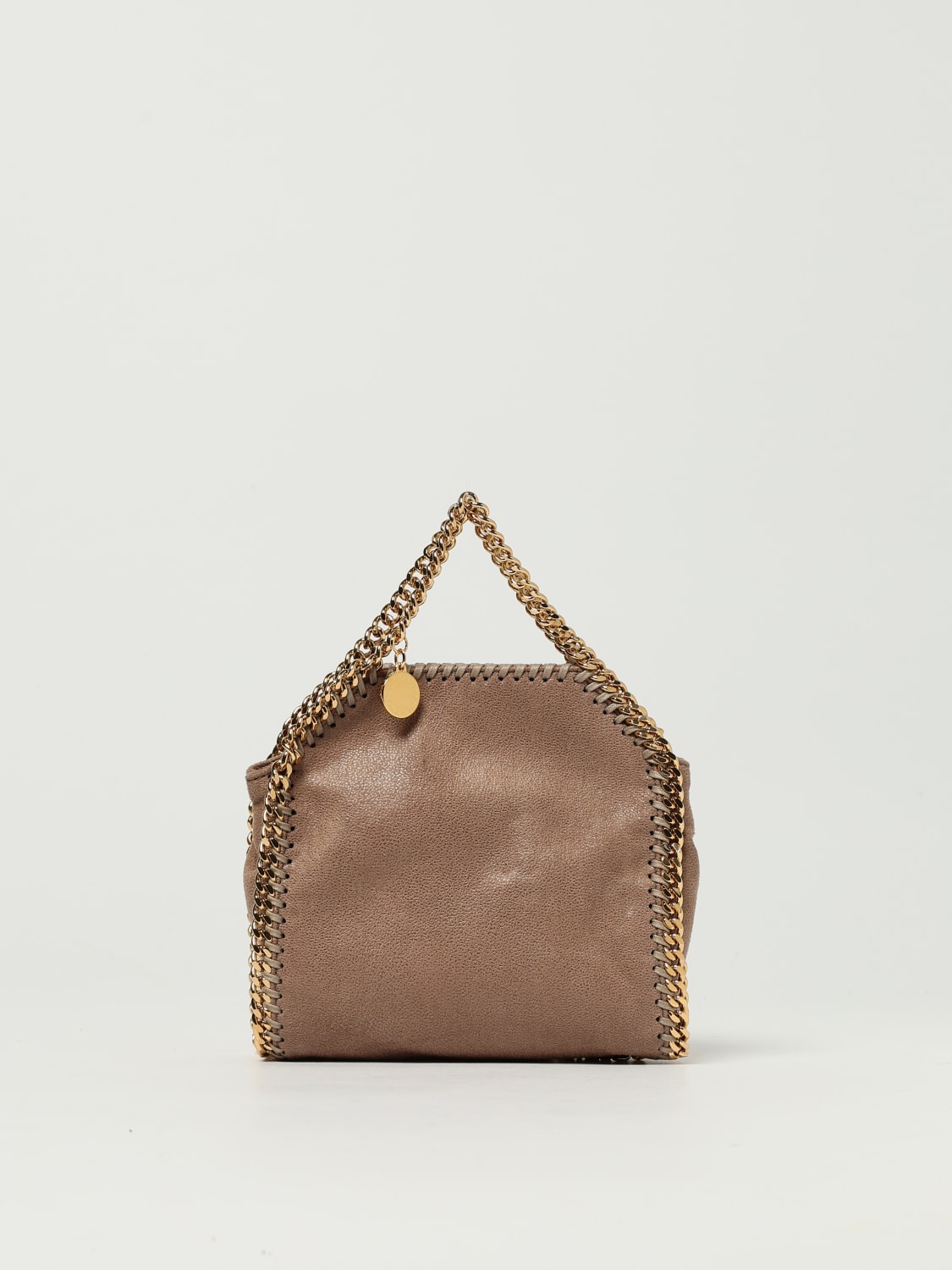 STELLA MCCARTNEY MINI BAG: Shoulder bag woman Stella McCartney, Beige - Img 1