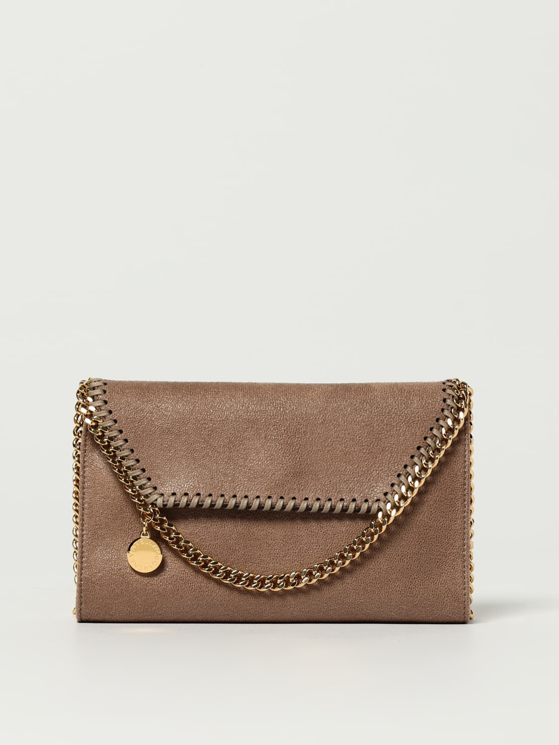 STELLA MCCARTNEY: Shoulder bag woman - Beige | Stella