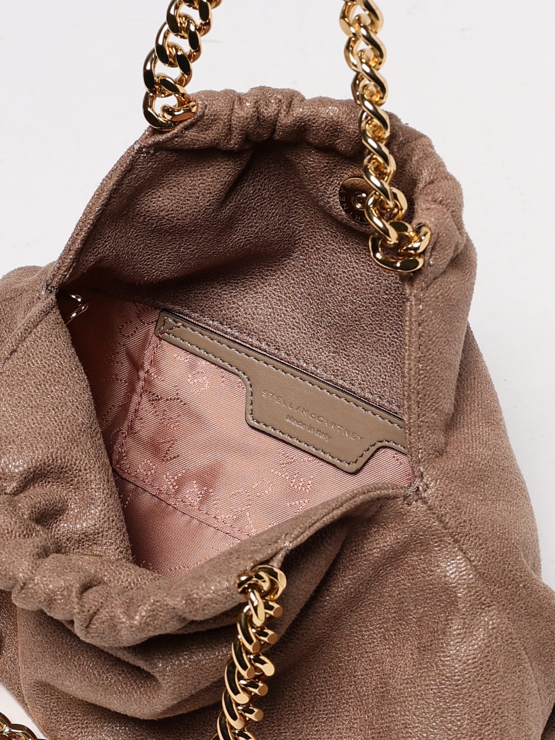 STELLA MCCARTNEY MINI BAG: Shoulder bag woman Stella McCartney, Beige - Img 5