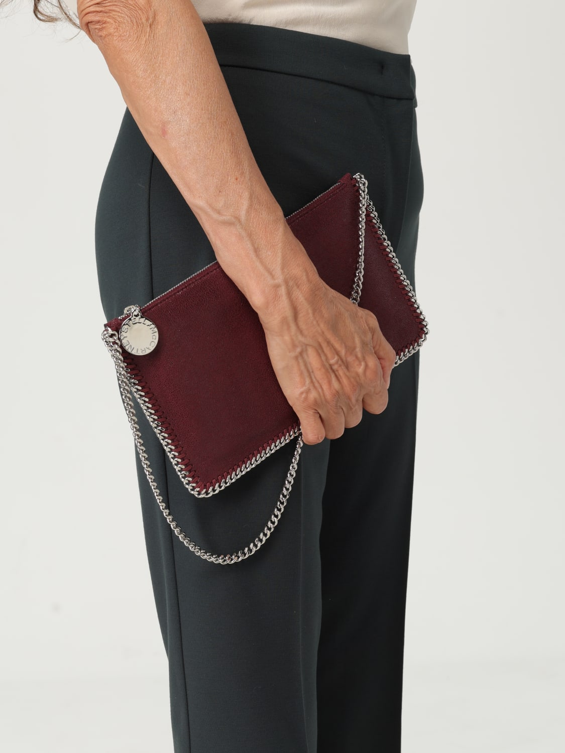 STELLA MCCARTNEY MINI BOLSO: Bolso de hombro mujer Stella McCartney, Violeta - Img 2