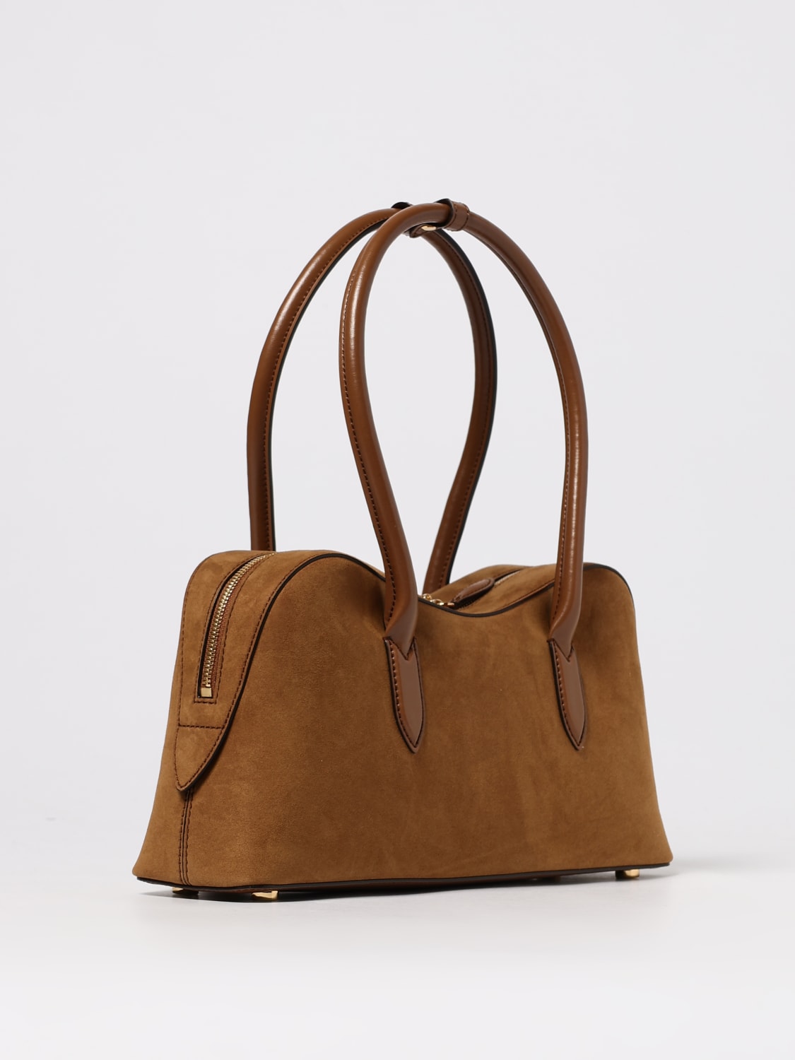 STELLA MCCARTNEY BORSA A SPALLA: Borsa Ryder Stella McCartney in camoscio sintetico , Cuoio - Img 3