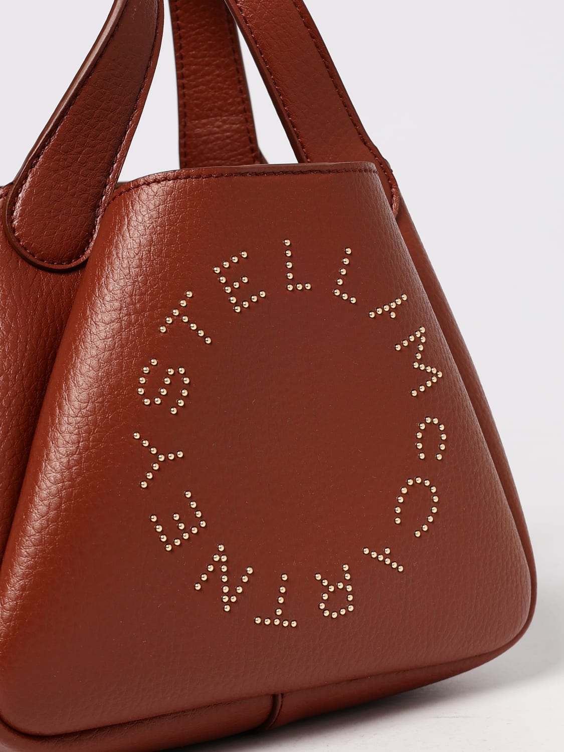 STELLA MCCARTNEY MINI SAC: Sac porté épaule femme Stella McCartney, Rouge Brique - Img 4