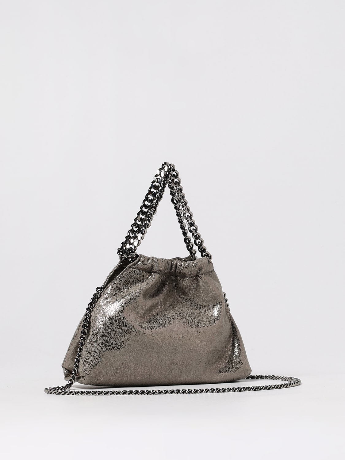 STELLA MCCARTNEY MINI BAG: Shoulder bag woman Stella McCartney, Grey - Img 3