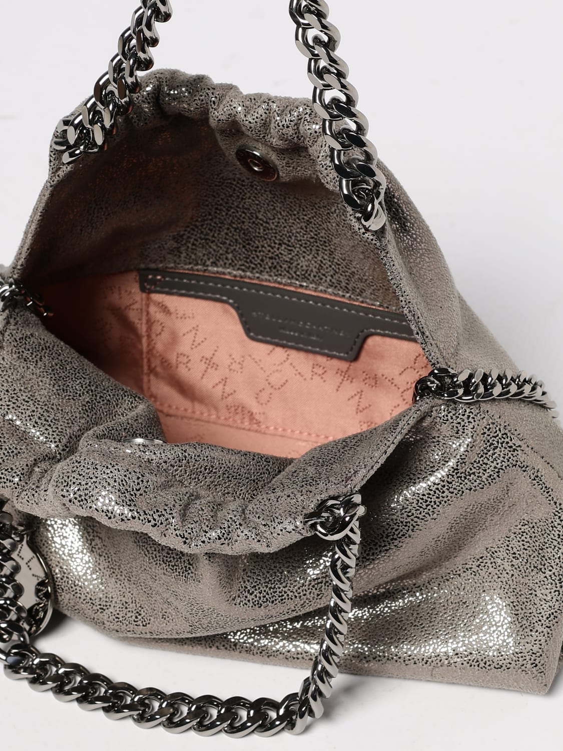 STELLA MCCARTNEY MINI BAG: Shoulder bag woman Stella McCartney, Grey - Img 5