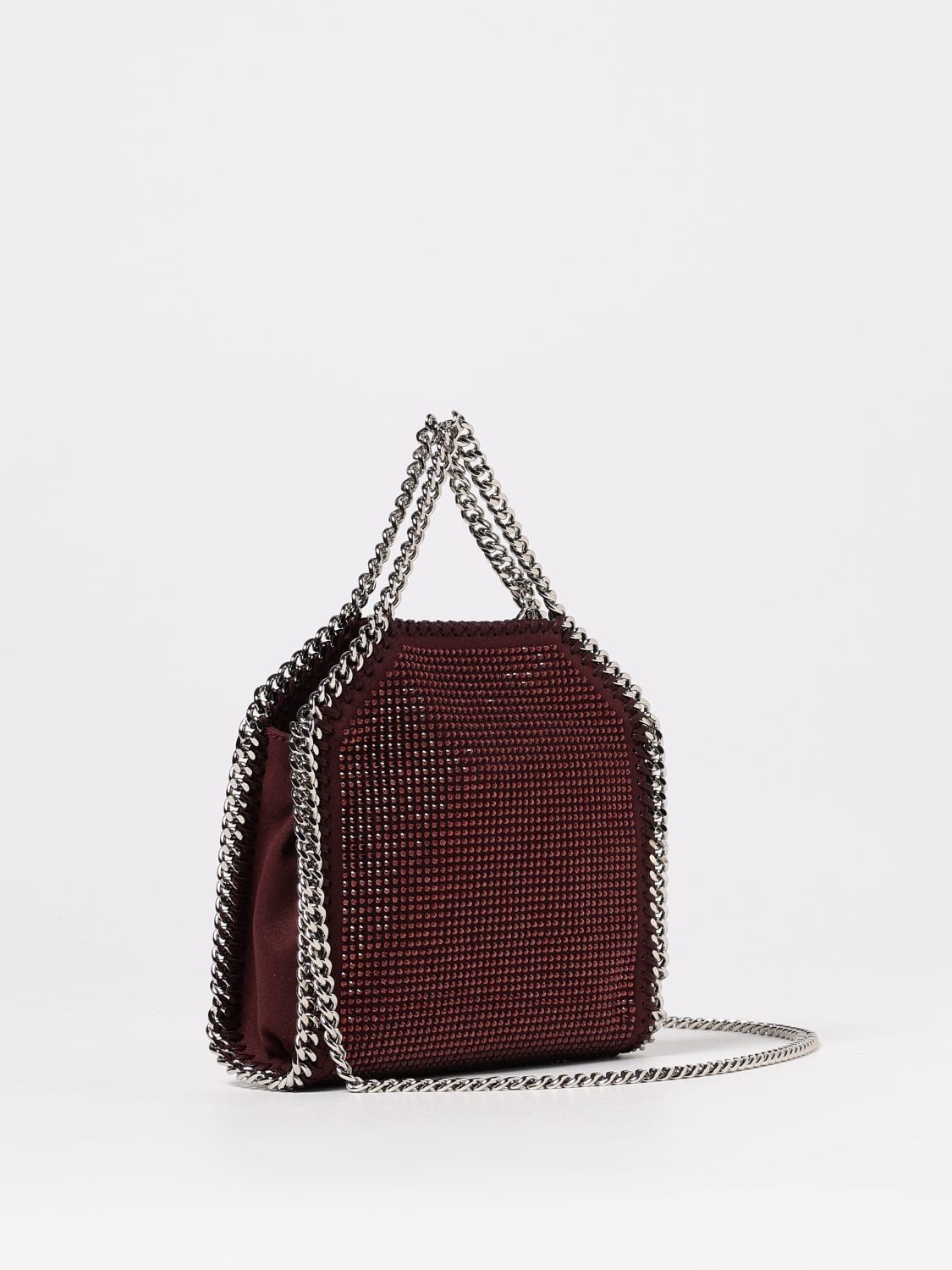 STELLA MCCARTNEY MINI BAG: Shoulder bag woman Stella McCartney, Burgundy - Img 2