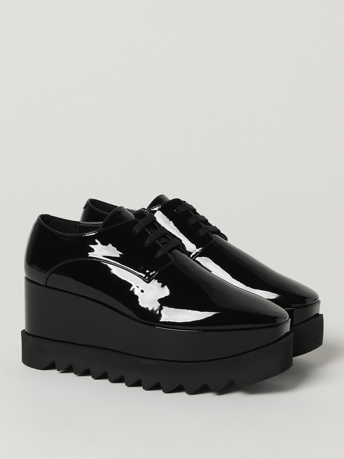 STELLA MCCARTNEY DERBIES: Chaussures femme Stella McCartney, Noir - Img 2
