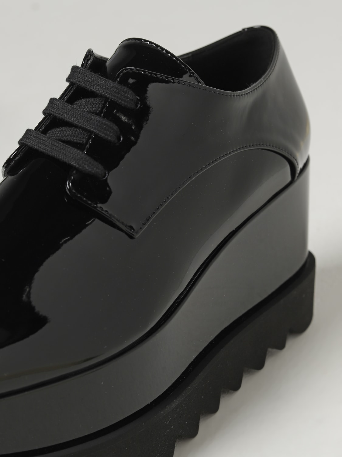 STELLA MCCARTNEY DERBIES: Chaussures femme Stella McCartney, Noir - Img 4