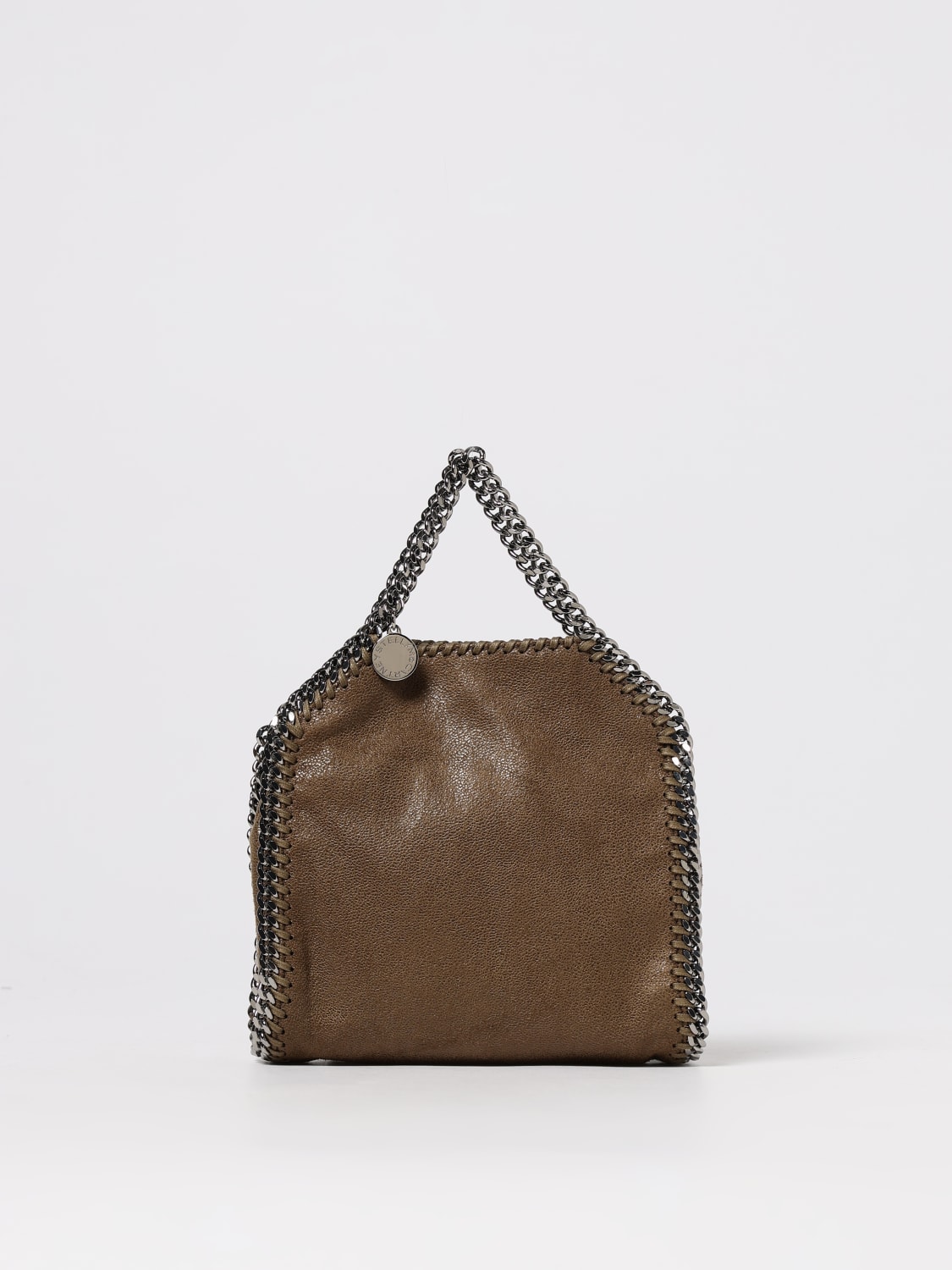 STELLA MCCARTNEY MINI SAC: Sac porté épaule femme Stella McCartney, Olive - Img 1