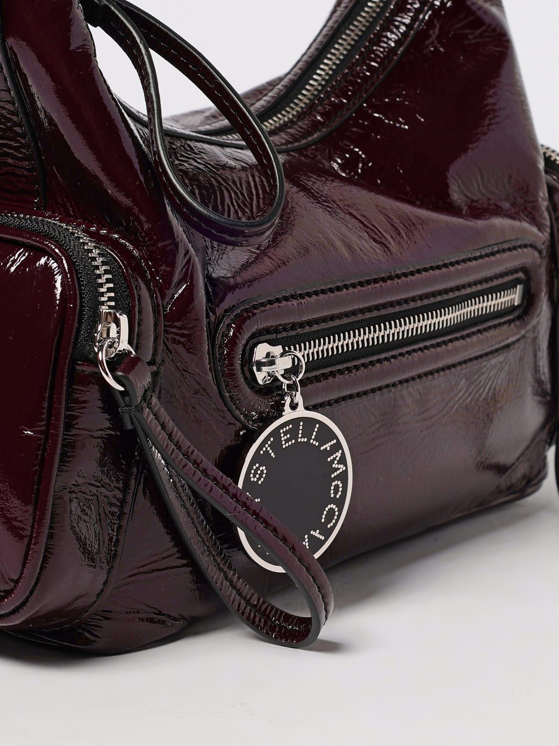 STELLA MCCARTNEY SAC PORTÉ ÉPAULE: Sac porté épaule femme Stella McCartney, Marron - Img 4