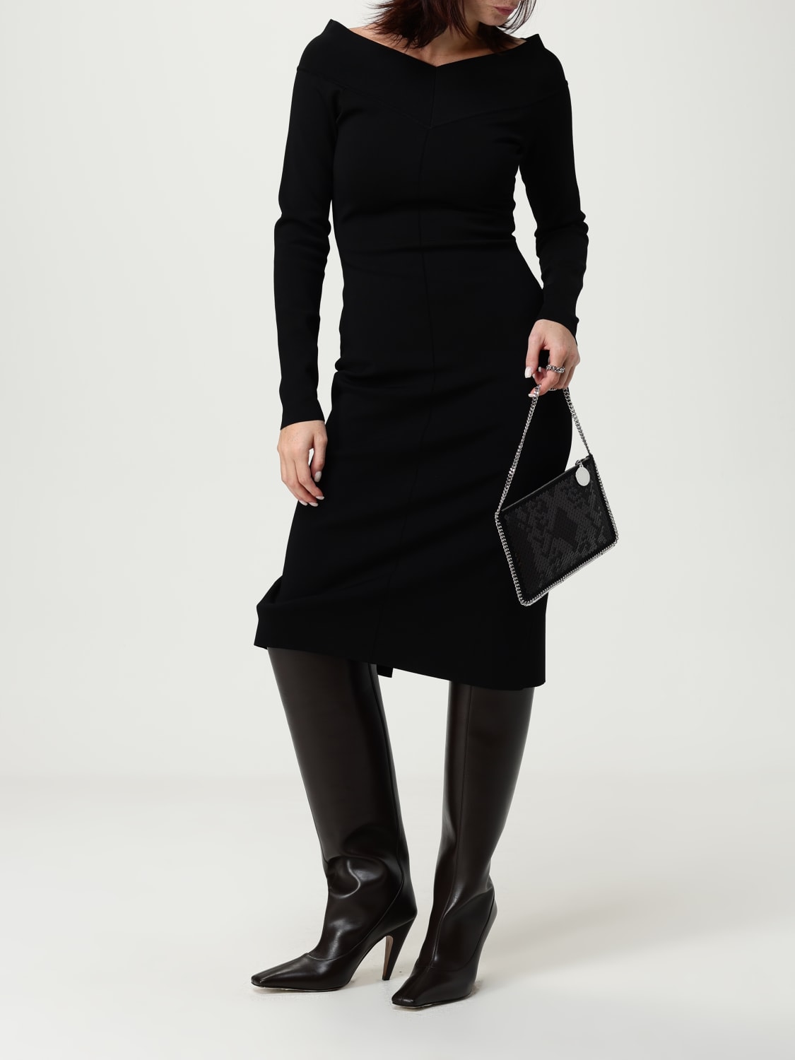 STELLA MCCARTNEY MINI BOLSO: Bolso de hombro mujer Stella McCartney, Negro - Img 2