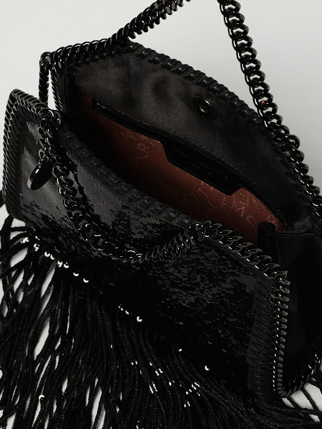 STELLA MCCARTNEY MINI BAG: Shoulder bag woman Stella McCartney, Black - Img 5