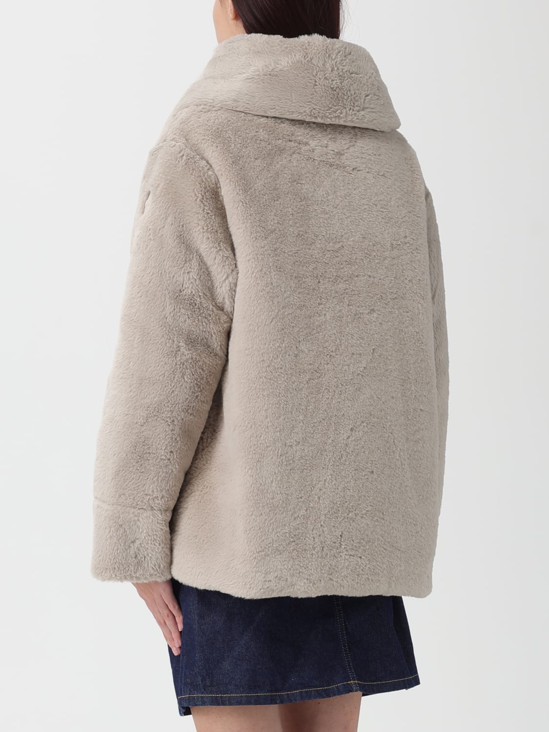 COLMAR ABRIGO DE PIEL: Chaqueta mujer Colmar, Cuerda - Img 2